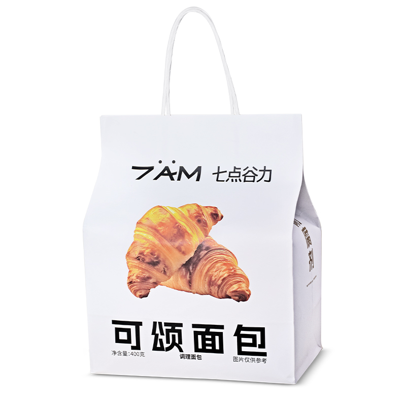 七点谷力可颂面包夹心牛角包学生早餐饱腹零食品下午茶