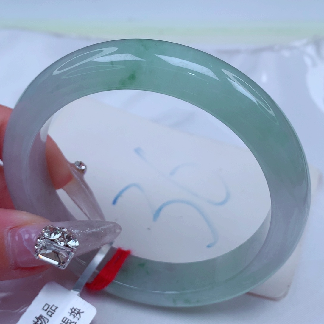 翡翠手镯未镶嵌天然缅甸翡翠A货手镯