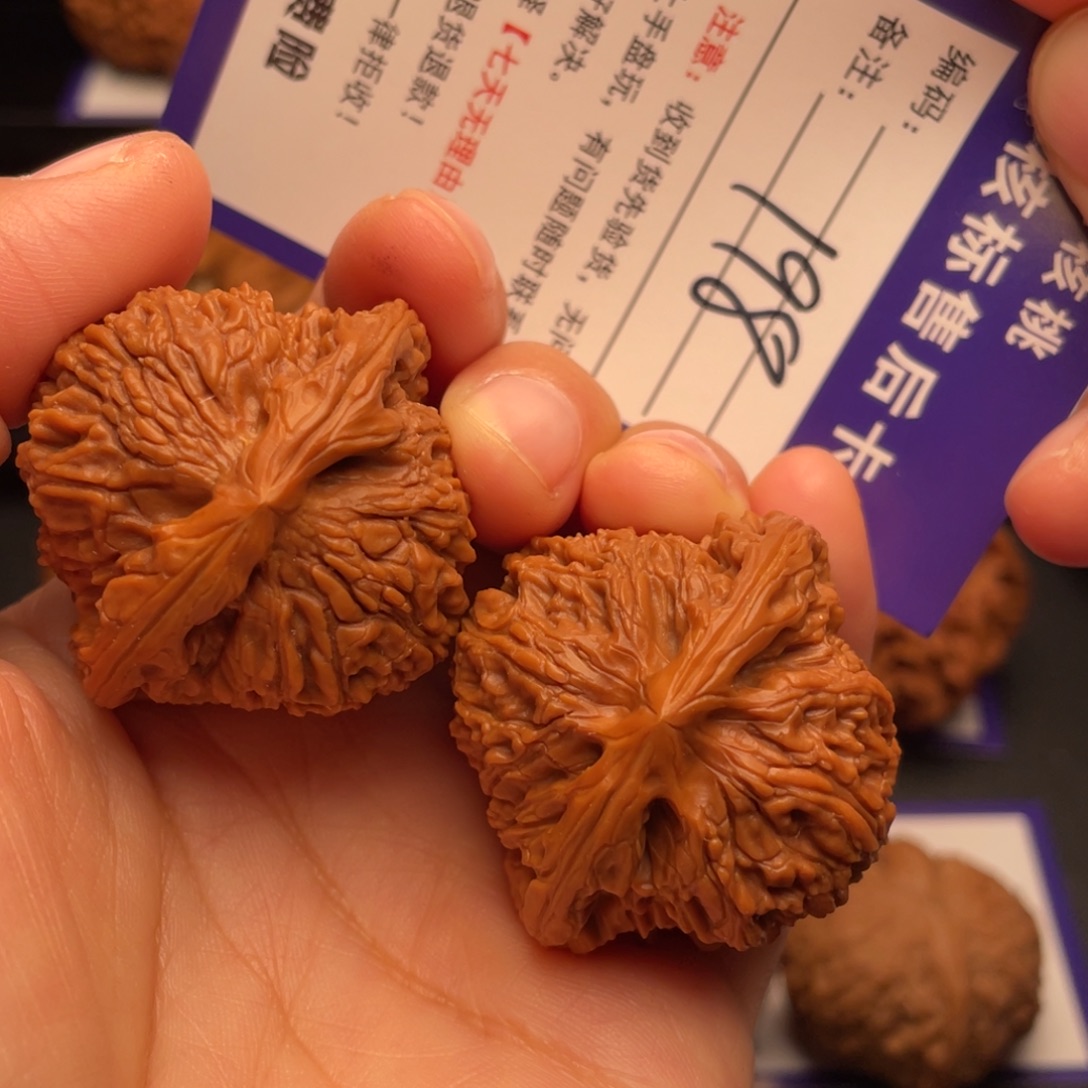 文玩核桃把件南疆石40尺