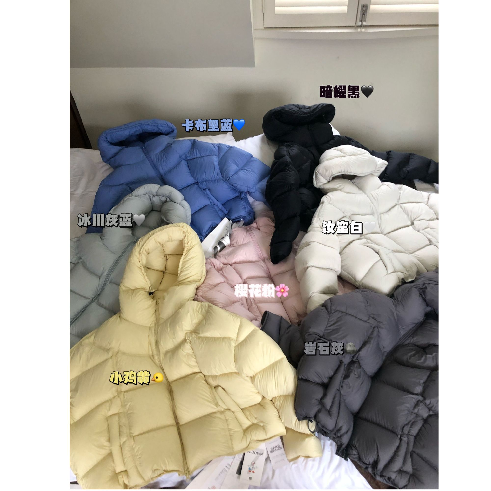 婉君Q【泡芙龟背羽绒】”95白鸭绒”高品质安心绒羽绒服LWJ25D4C4131