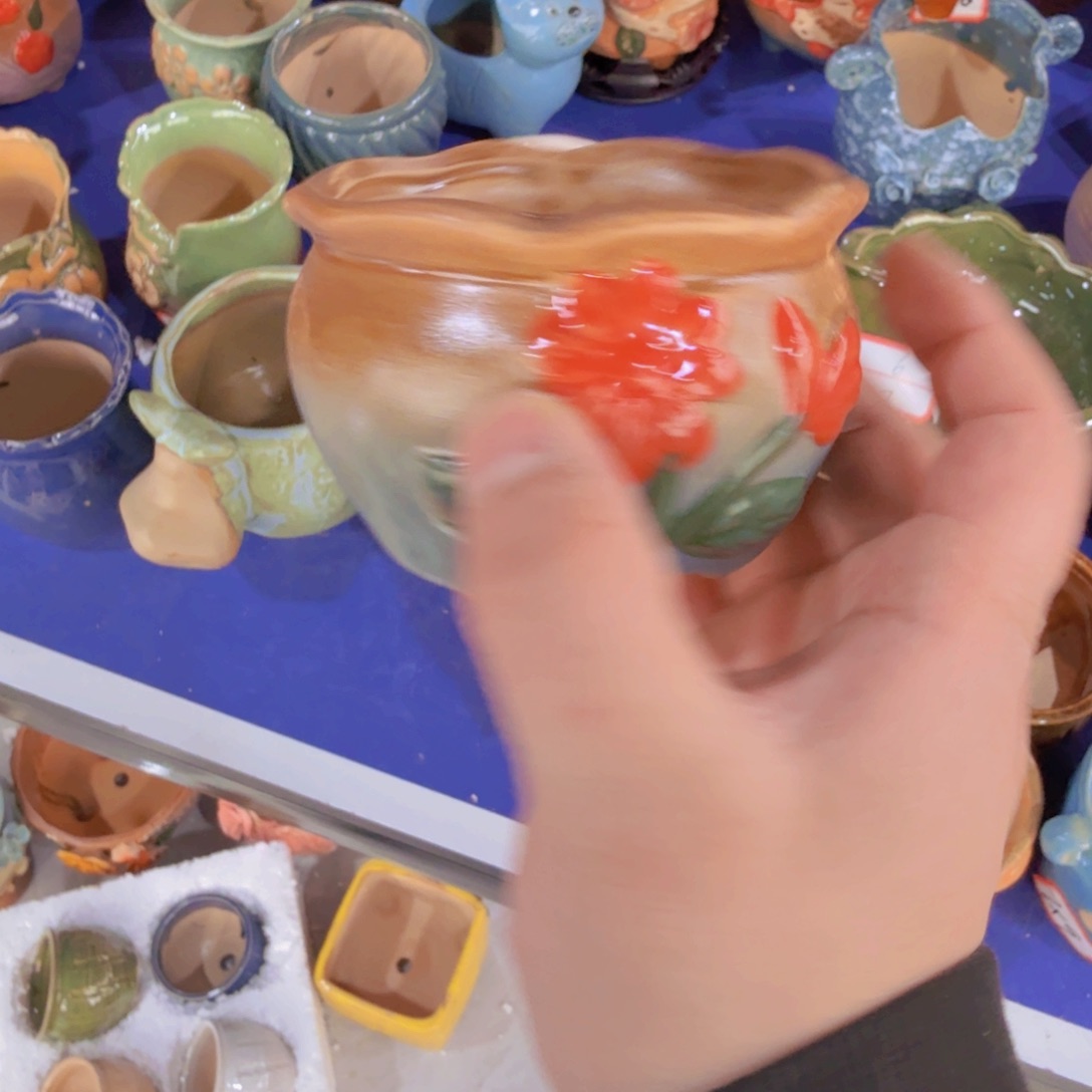 紫砂花盆粗陶盆粗陶盆