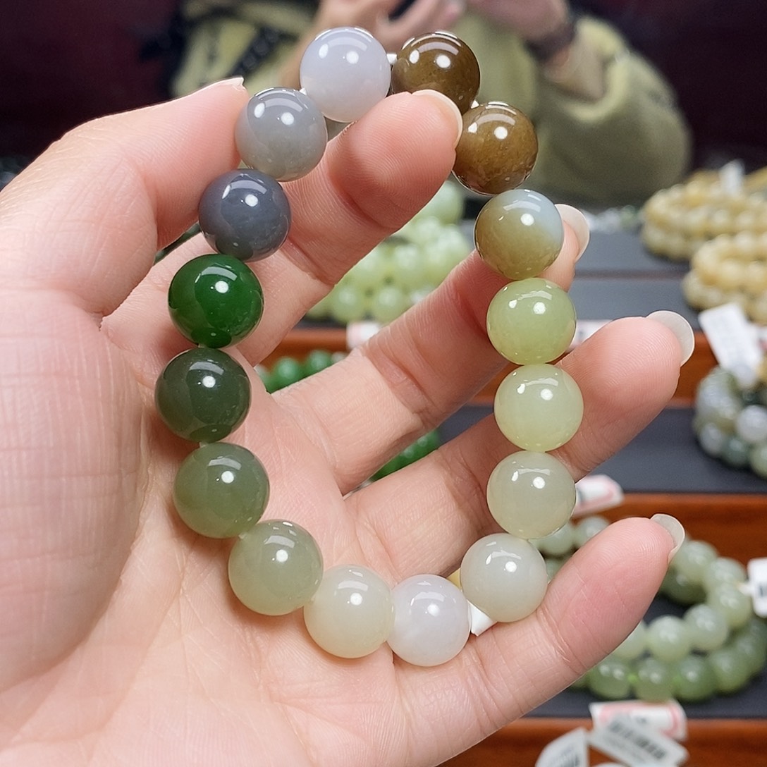 和田玉手链未镶嵌