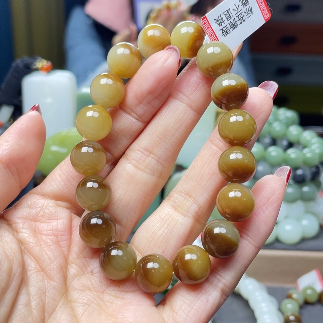 和田玉手链未镶嵌