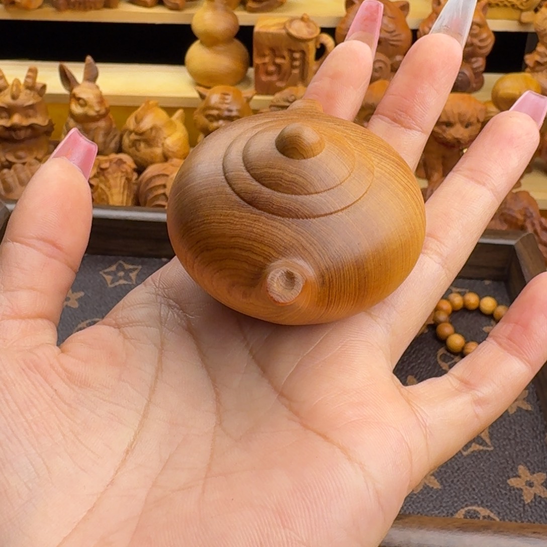 糖***格柏木（崖柏）崖柏壶，一物一拍