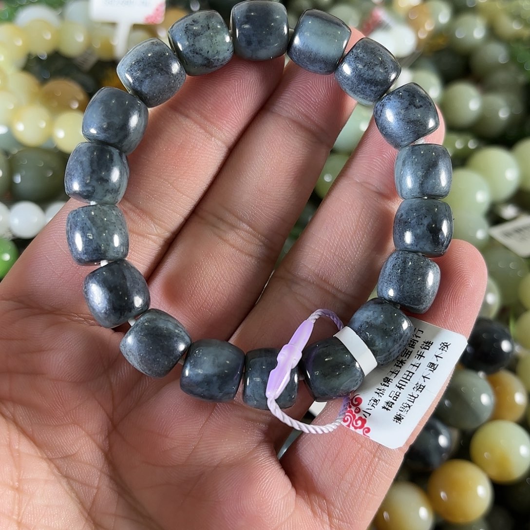 和田玉手链未镶嵌W265