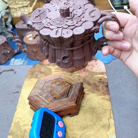 紫砂茶壶忘全手工艺的发展使其