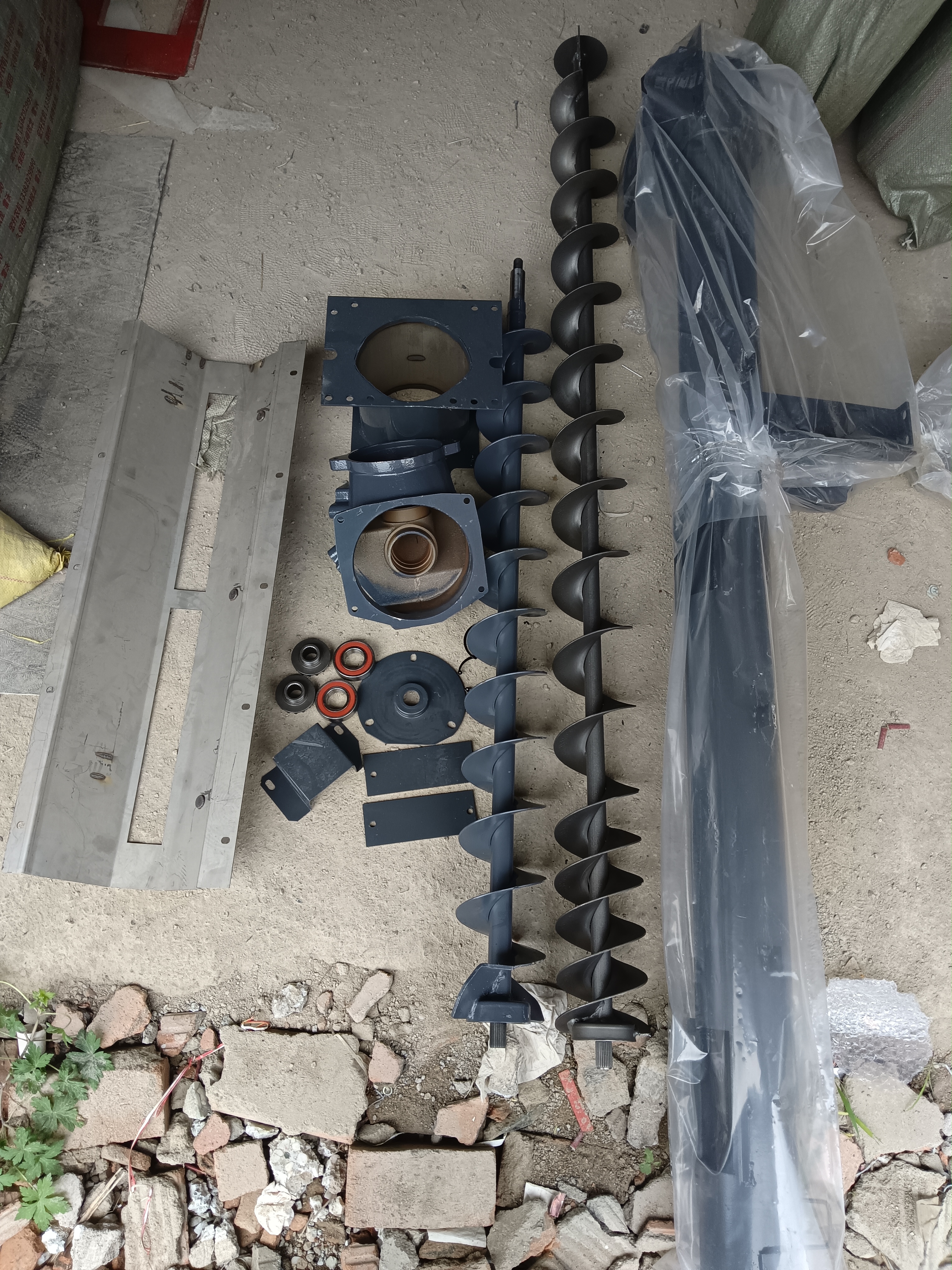 22-23-24款久保田改装，25款绞龙配件，加高粮仓加高32里面