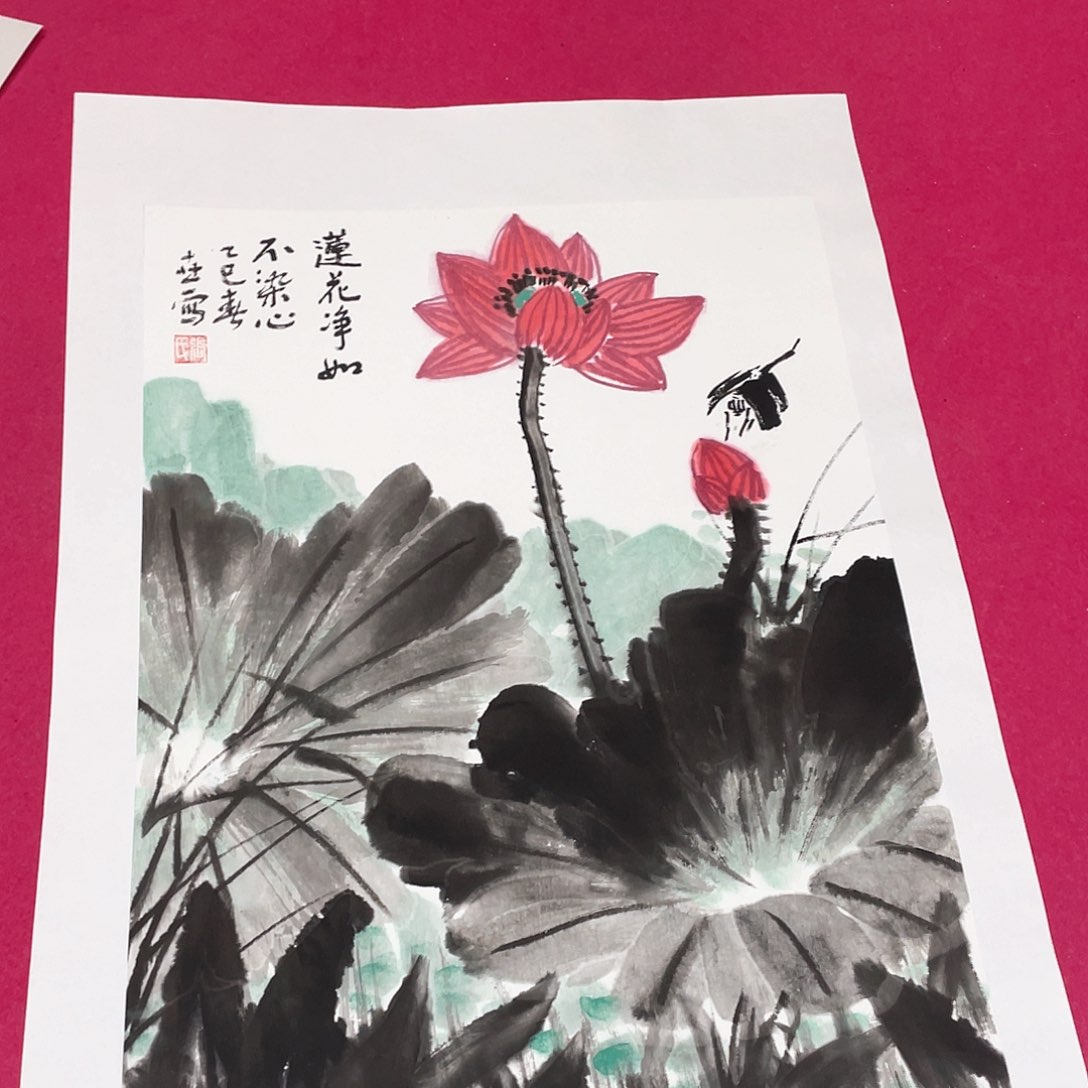 国画1.4平尺国画作品