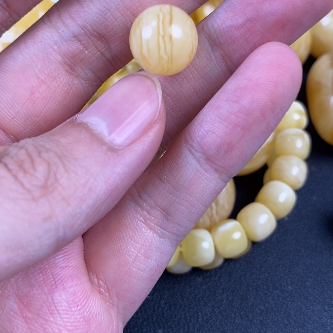 琥珀未镶嵌裸石虎皮27