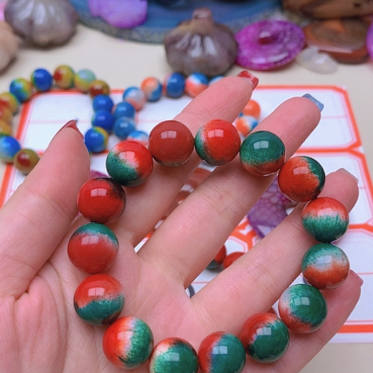 【闪购商品】未镶嵌玛瑙/玉髓珠宝半成品道****正