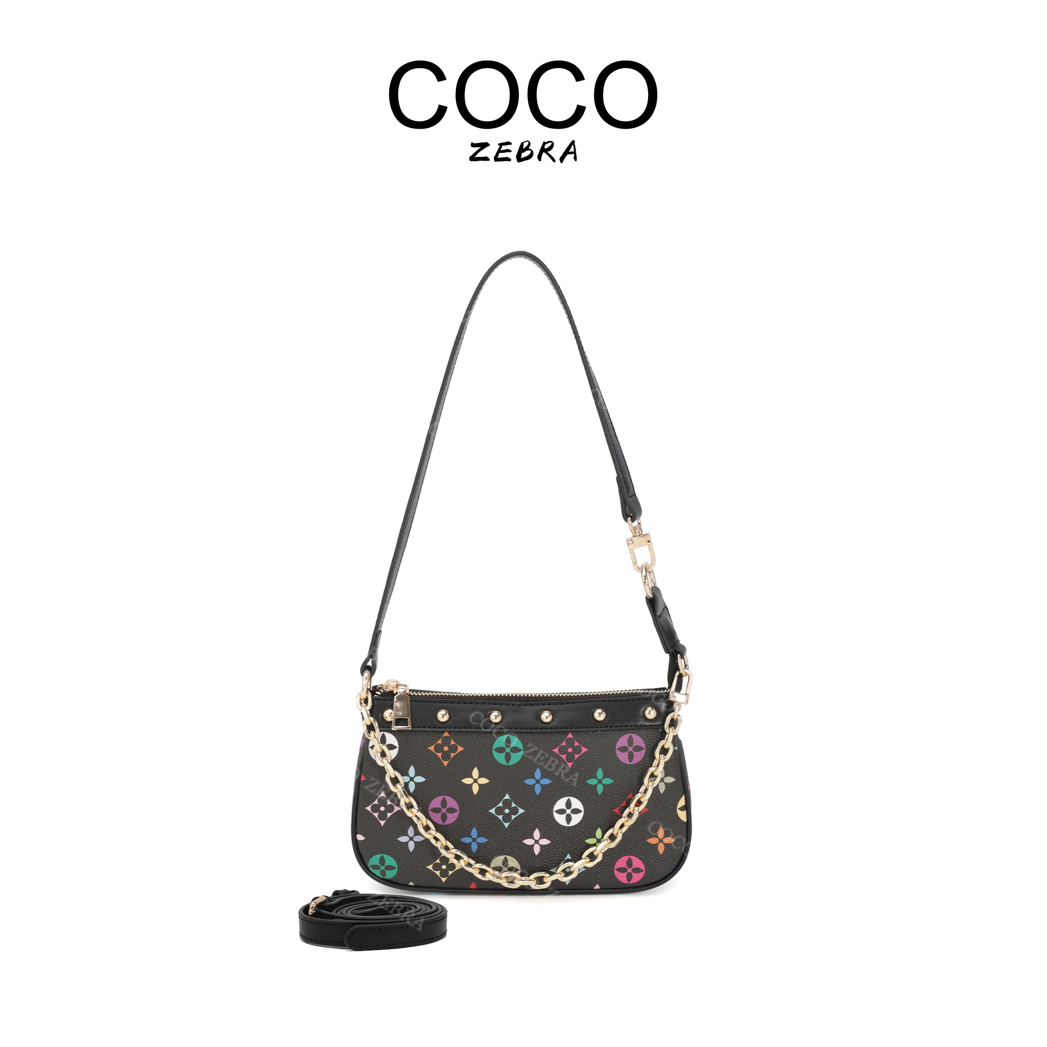 COCO ZEBRA MM944 新款时尚气质女士单肩手提斜挎包百搭