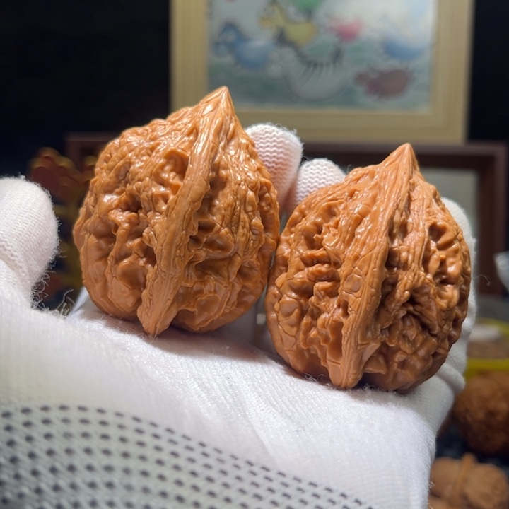 H***型吊坠文玩核桃大沽石