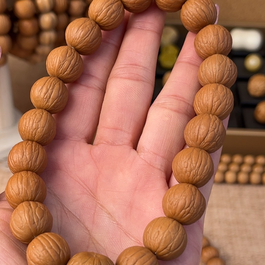 猴头核桃吊坠14同尺聚宝盆手持全品无瑕无修无药