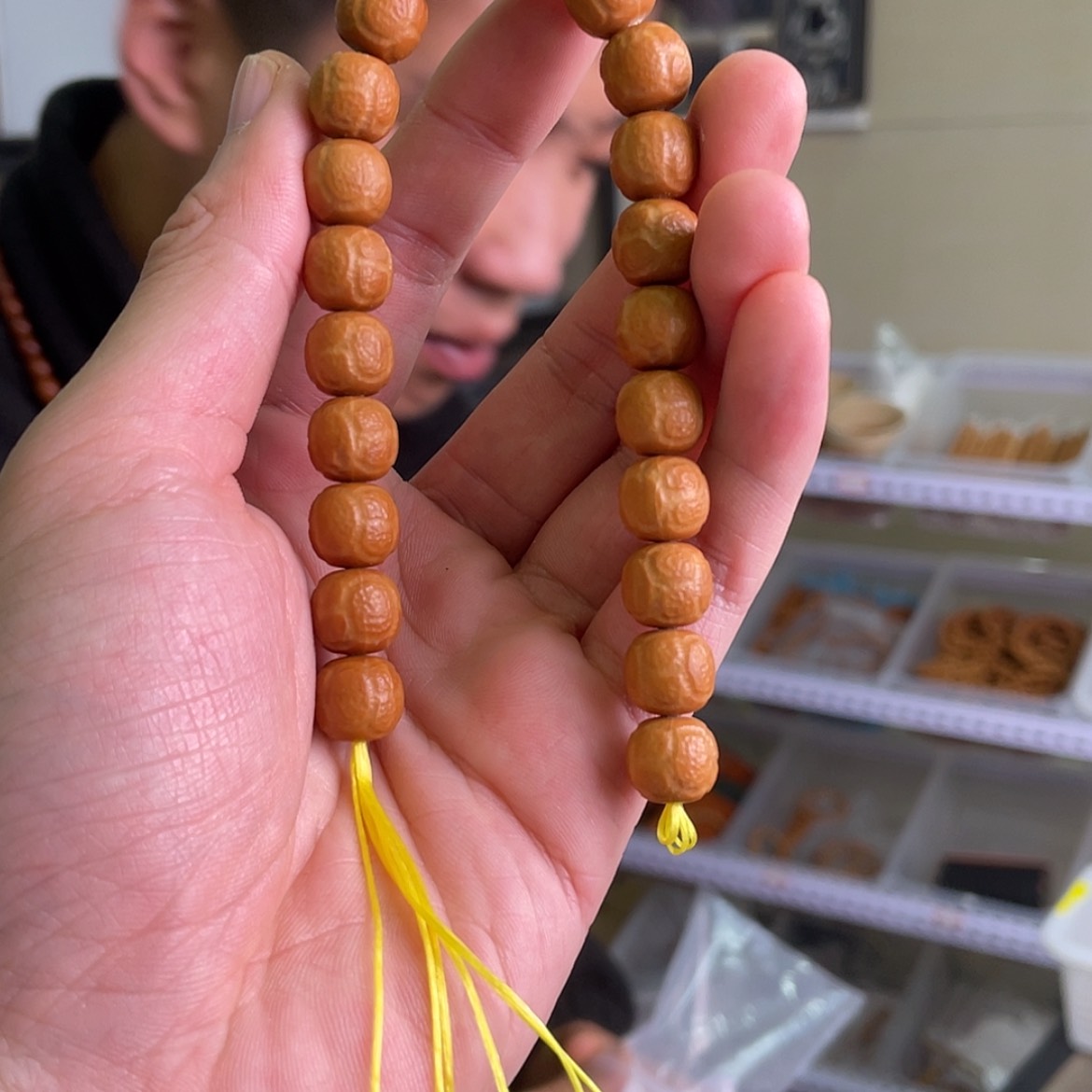 【闪购商品】猴头核桃手串饕餮➕银腰带