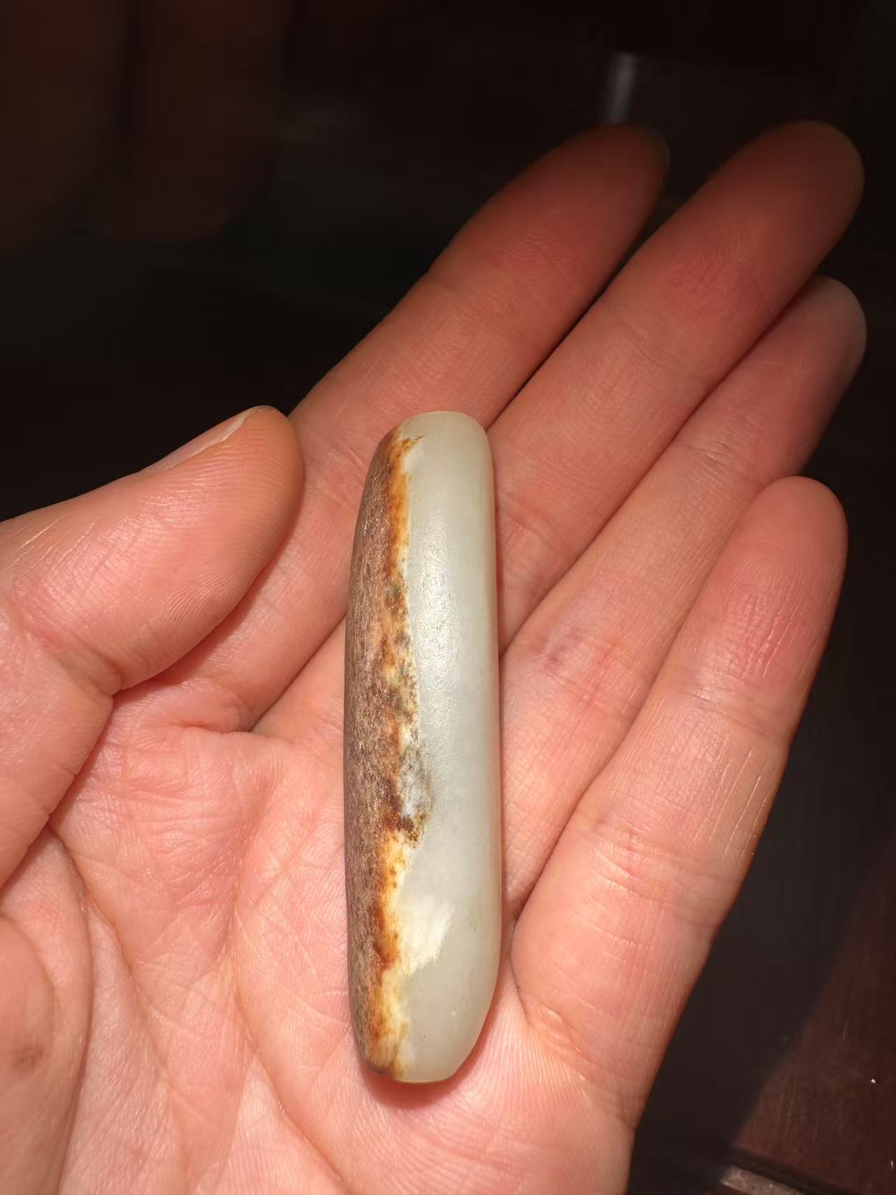 中古-素勒子和田玉天地孔