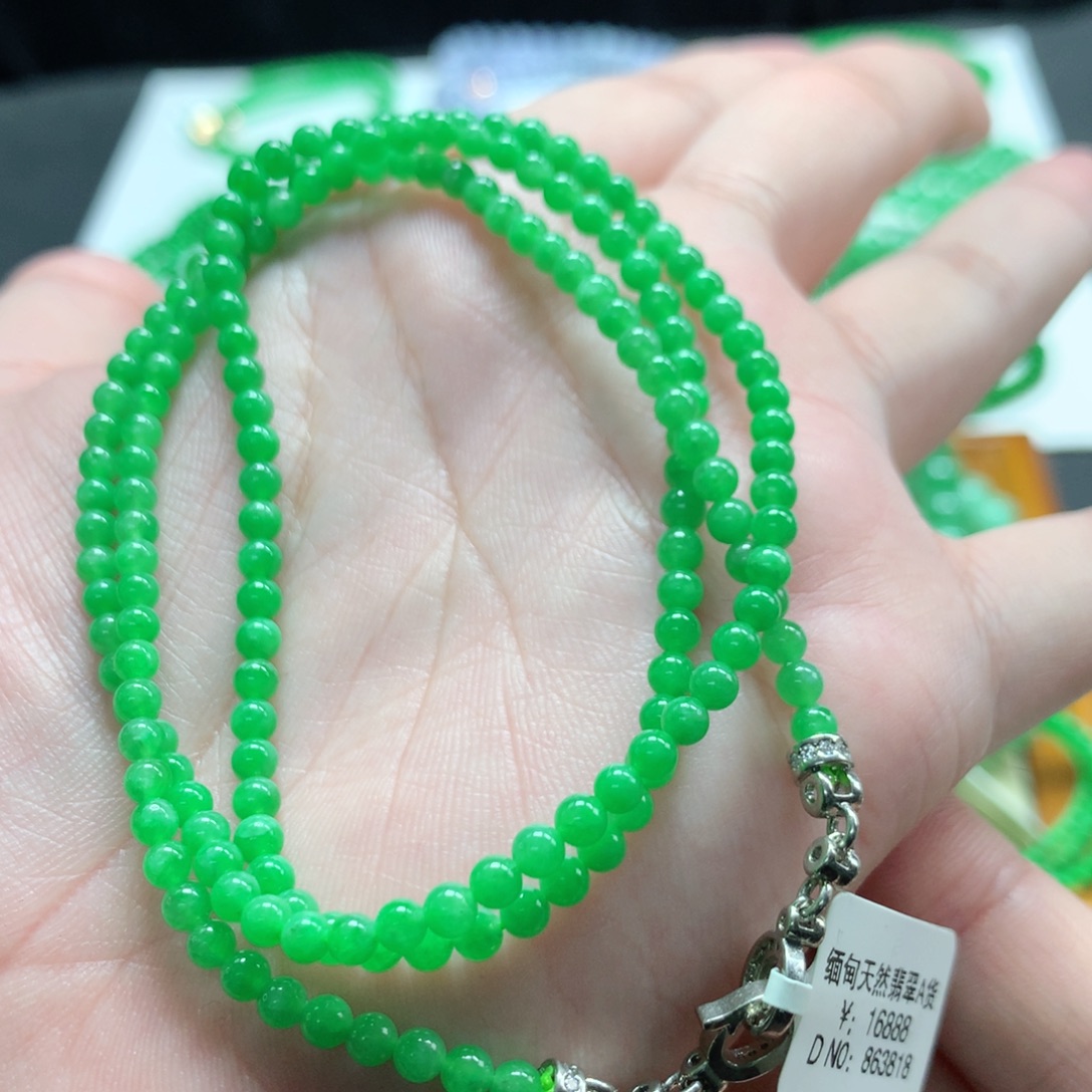 翡翠未镶嵌手链翡翠