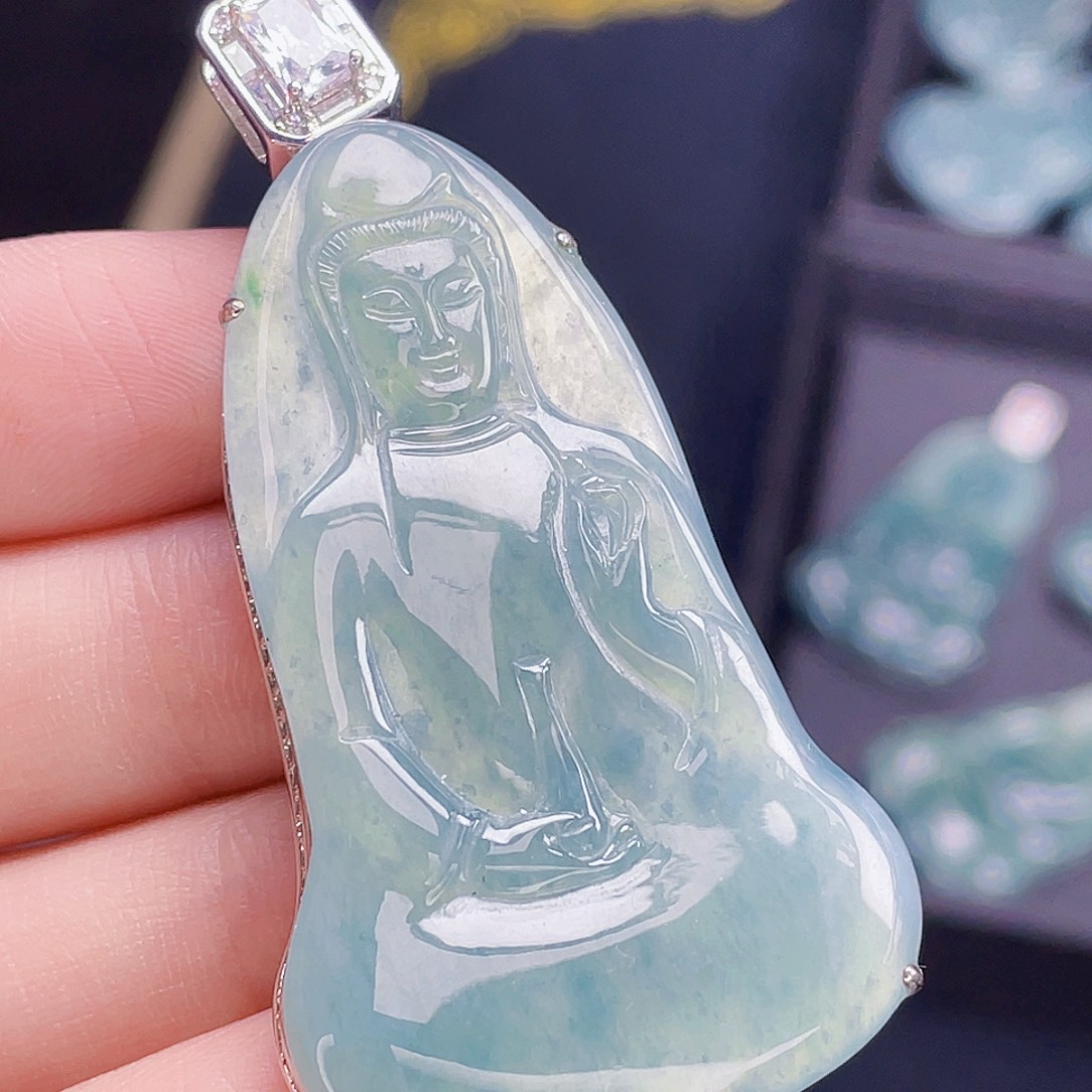 翡翠吊坠(不含链)未镶嵌