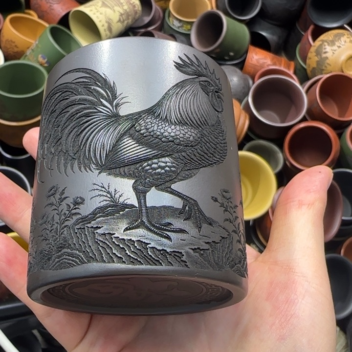 茶杯紫砂全手工紫砂