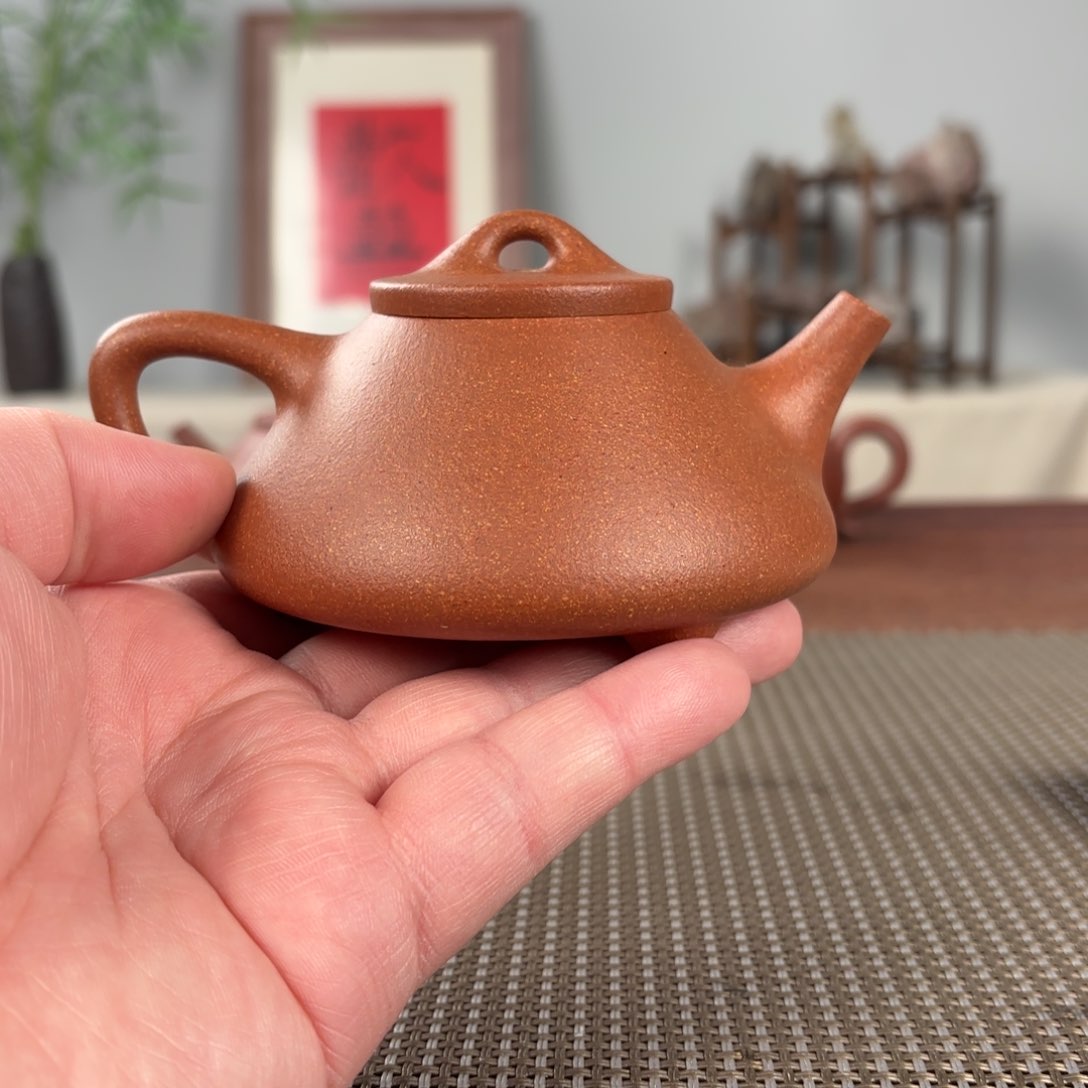 紫砂茶壶黄龙山原矿紫砂壶200