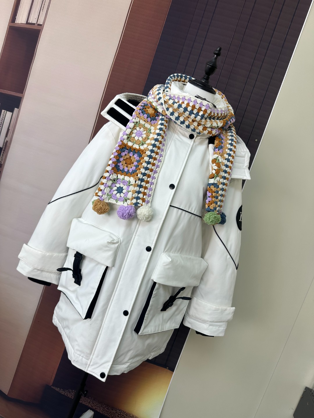 工装派克羽绒服运动风冲锋衣