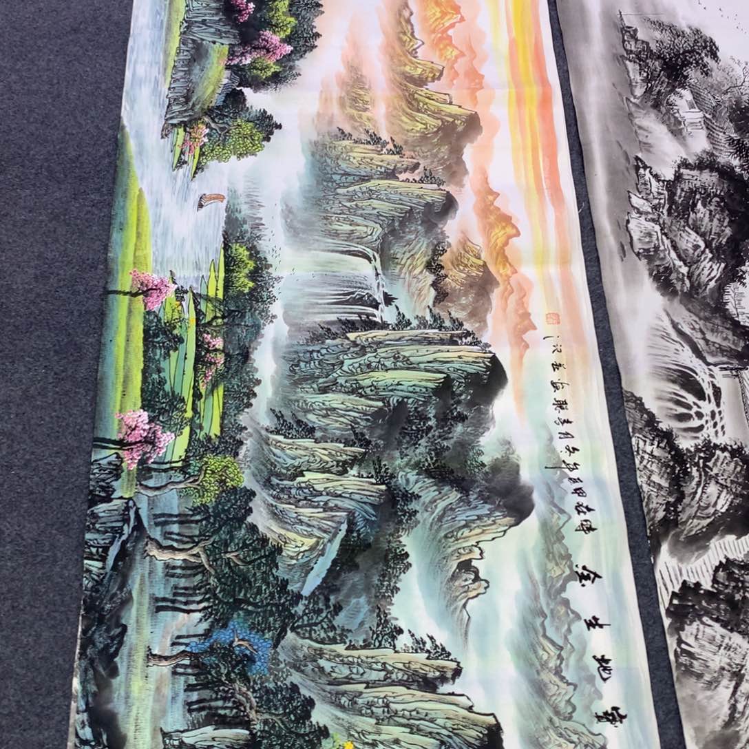 【闪购商品】莹***九年画艺术作品欣赏