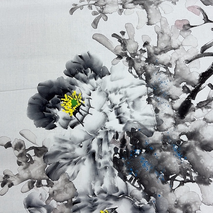 国画手绘国画作品