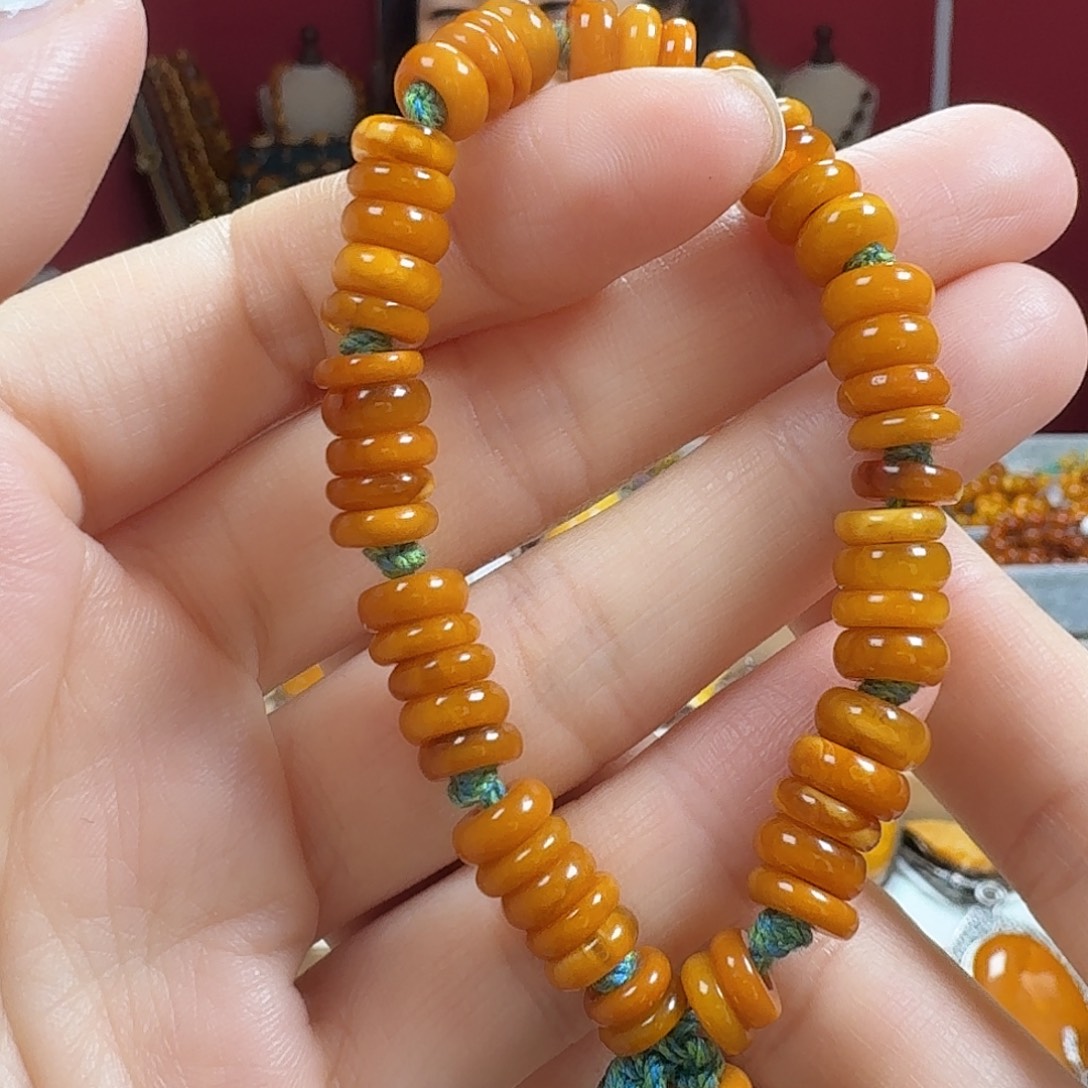 蜜蜡未镶嵌手链手串