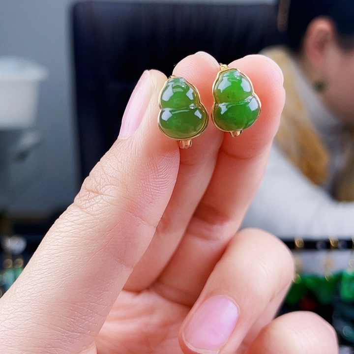 和田玉珠宝奇石银S925镶嵌