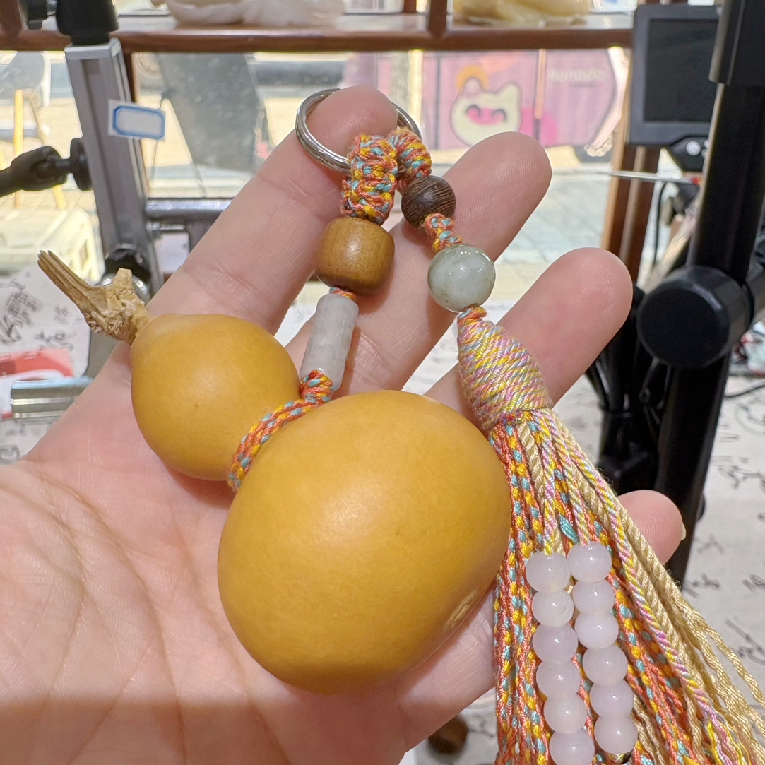 葫芦手工编绳包包链 钥匙扣