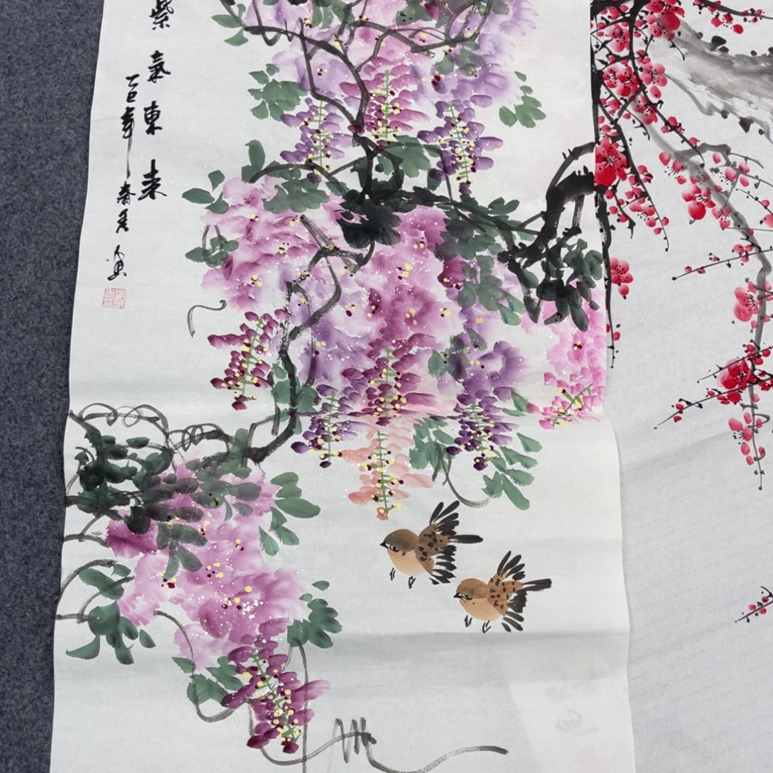 国画纯手绘作品图