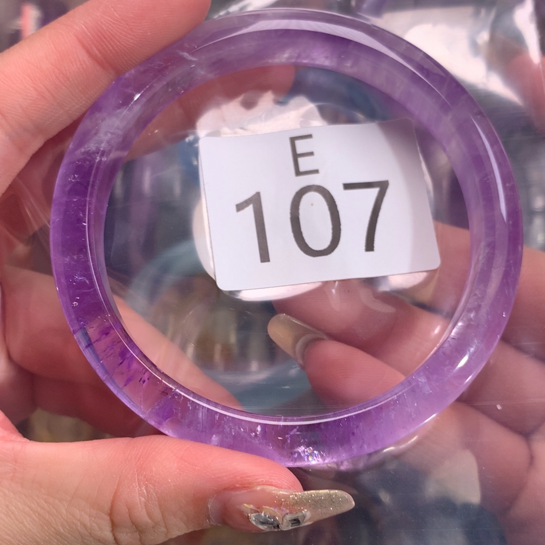 水晶手镯未镶嵌手镯107-63