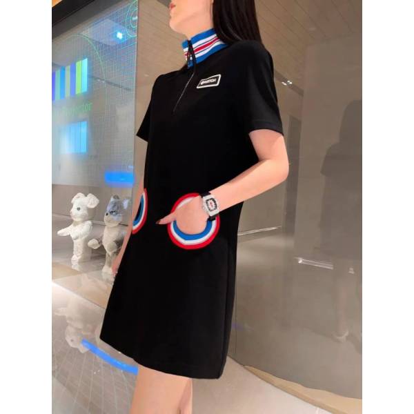 妃鱼/路易威登/锦纶/连衣裙/95新/z零一二九