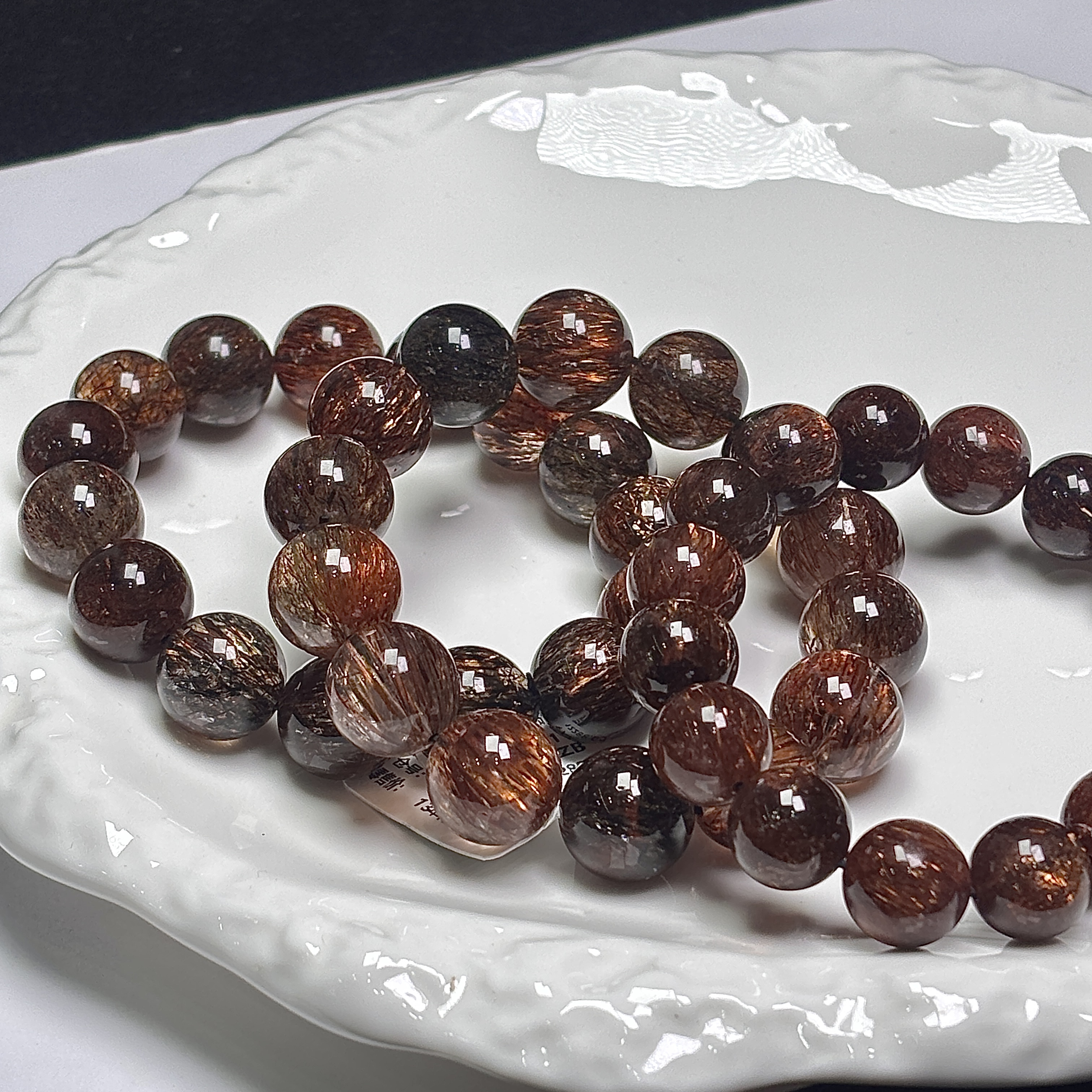 S级浓满矿黑金超手串7mm-15mm（多样性 发其一）FX-7877