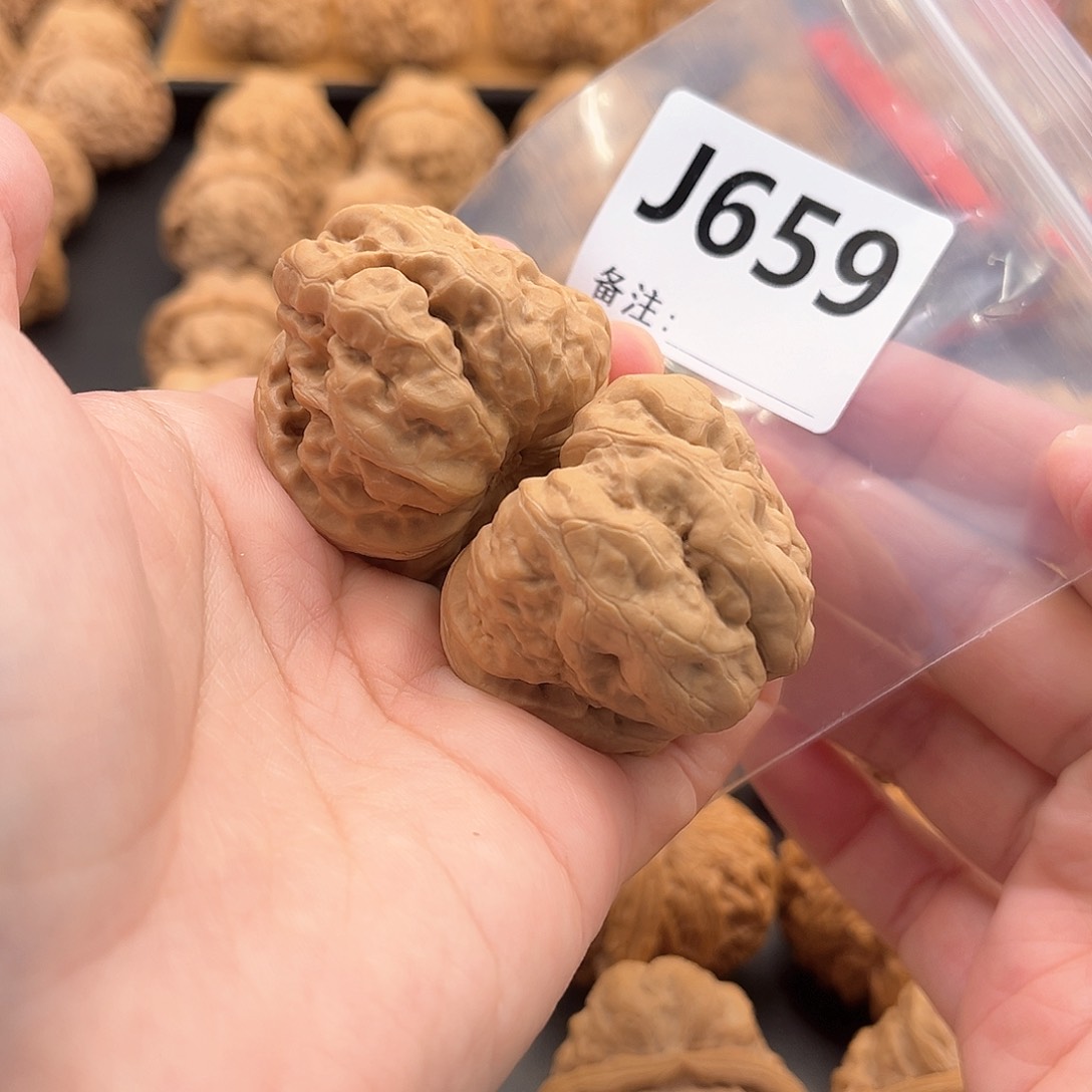 文玩核桃把件蛙蛙精品40肚43