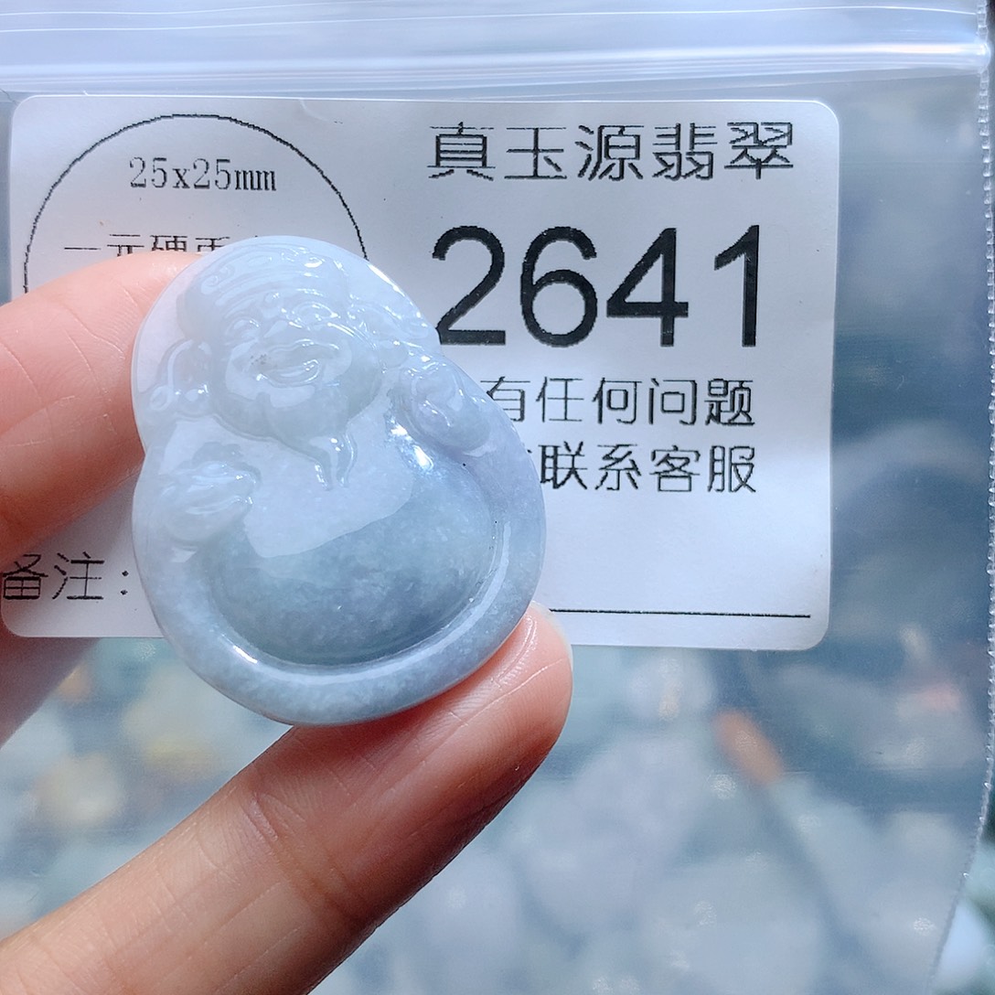 翡翠颈饰未镶嵌2641。