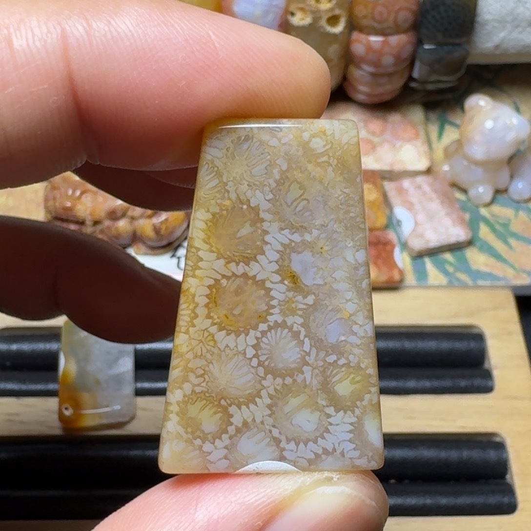 硅化玉纯天然有机玉石保真色未镶嵌