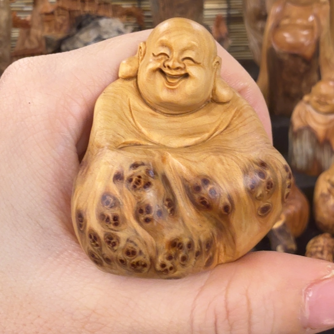 柏木（崖柏）手把件