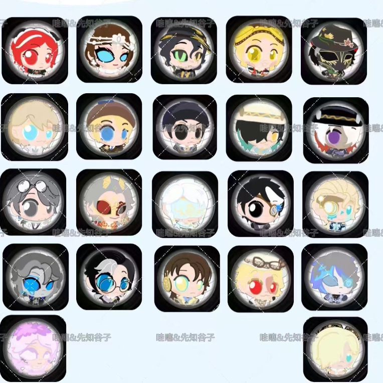 【拆盒】  同人授权  真理敲敲门系列吧唧  盲盒代拆