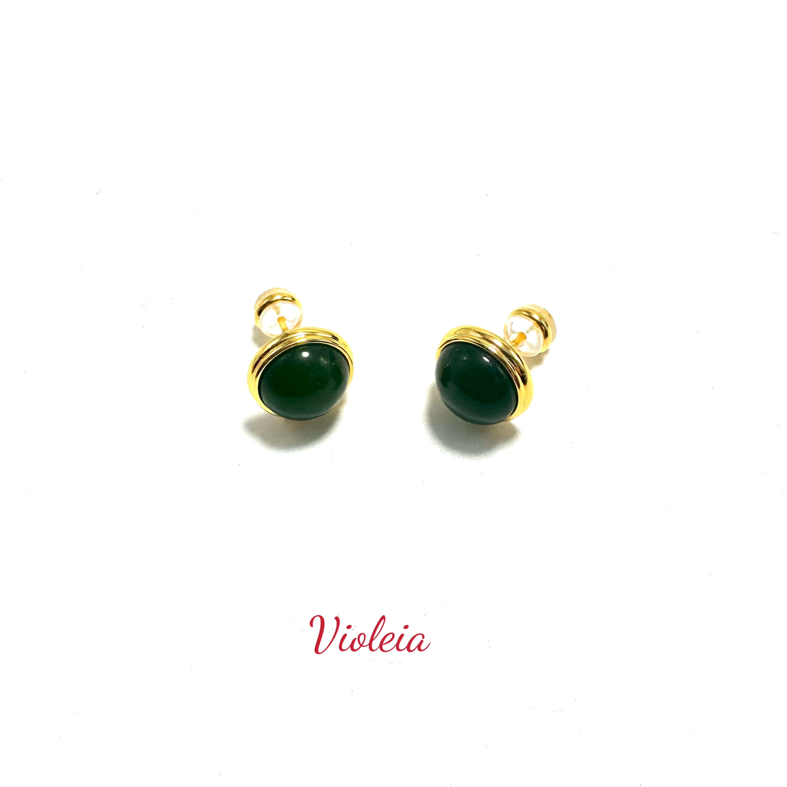 铜合金耳饰 【烟韵潮鸣】Violeia 高级百搭经典设计款耳饰 ~YZ261