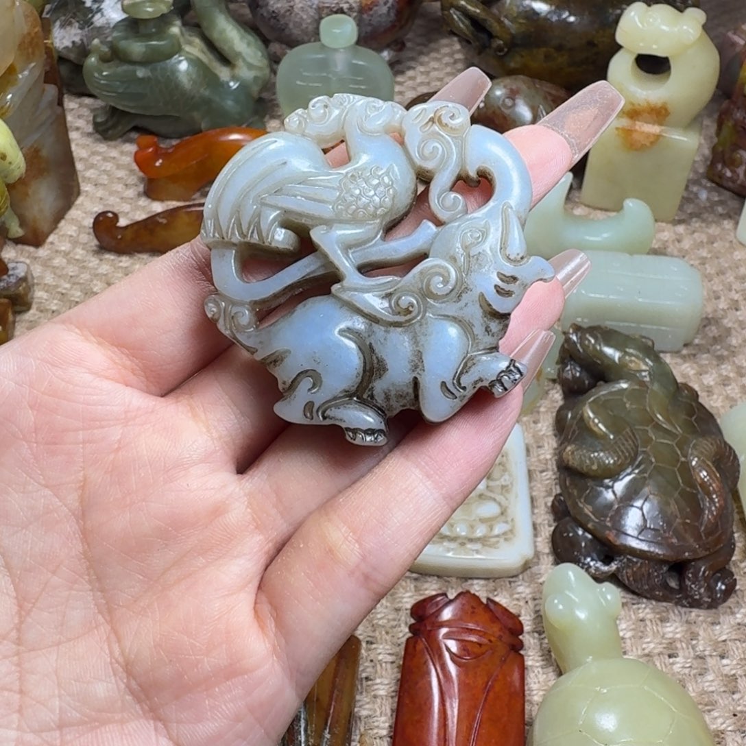 吊坠白玉菩提挂件
