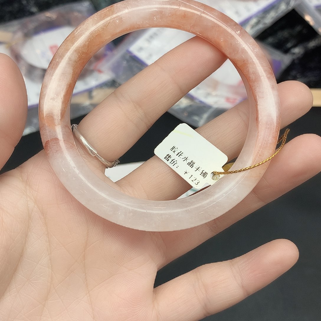 水晶手镯未镶嵌166（57:：：）