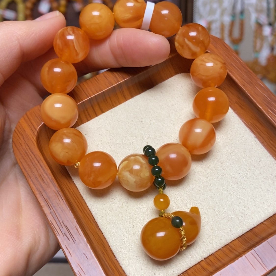 【闪购商品】手链蜜蜡未镶嵌手串