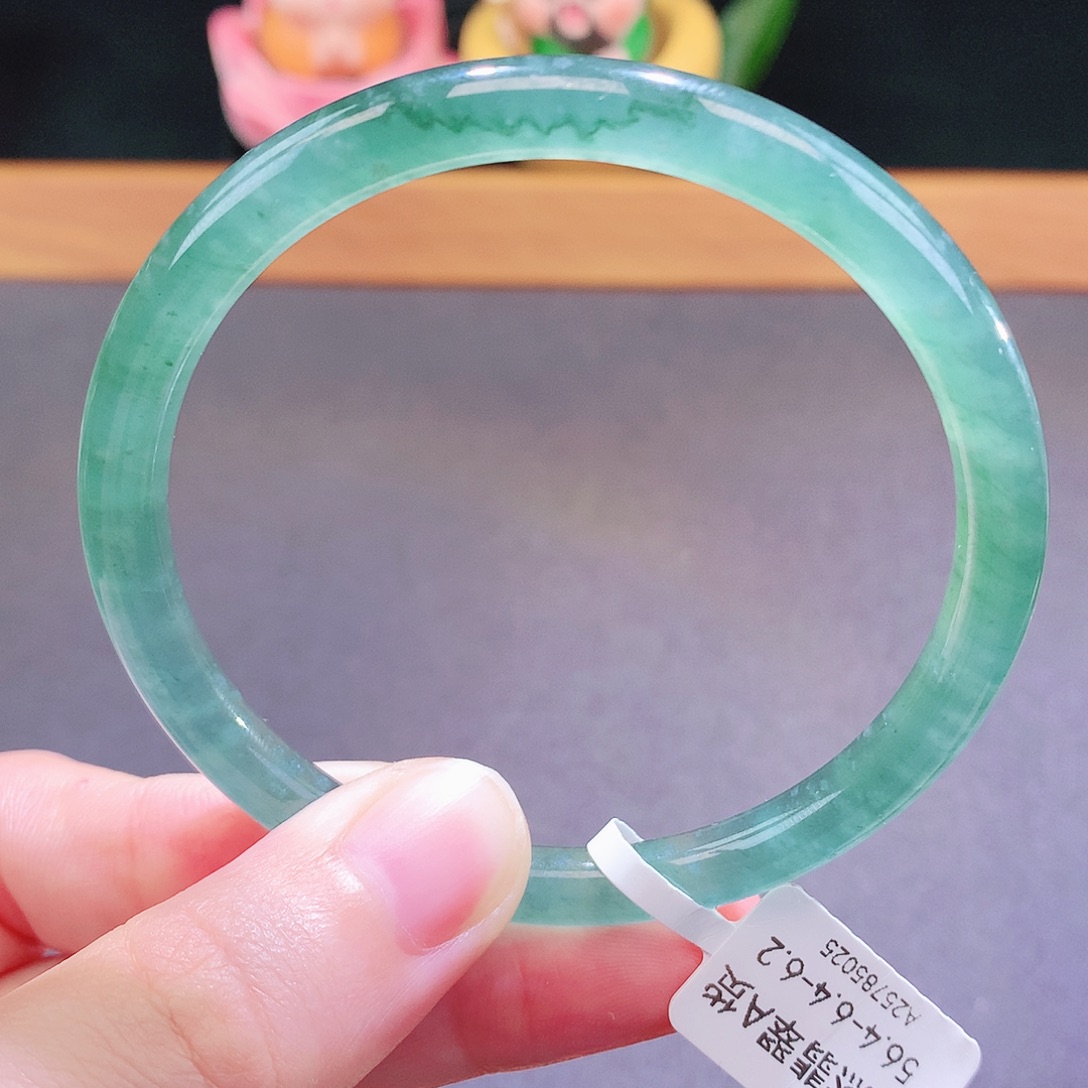 翡翠未镶嵌手镯天然翡翠