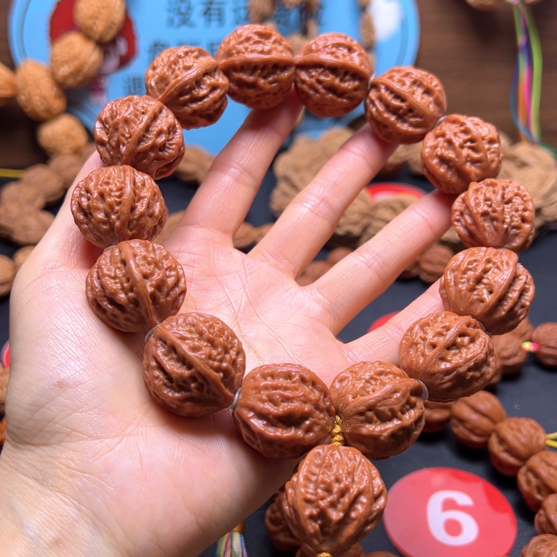 文玩核桃手串龙脊24加