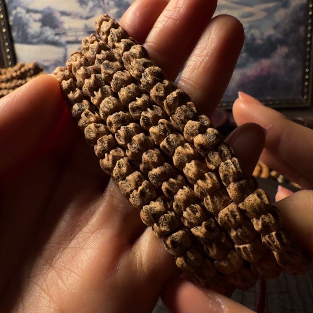 凶***兽手串柏香籽/百香籽