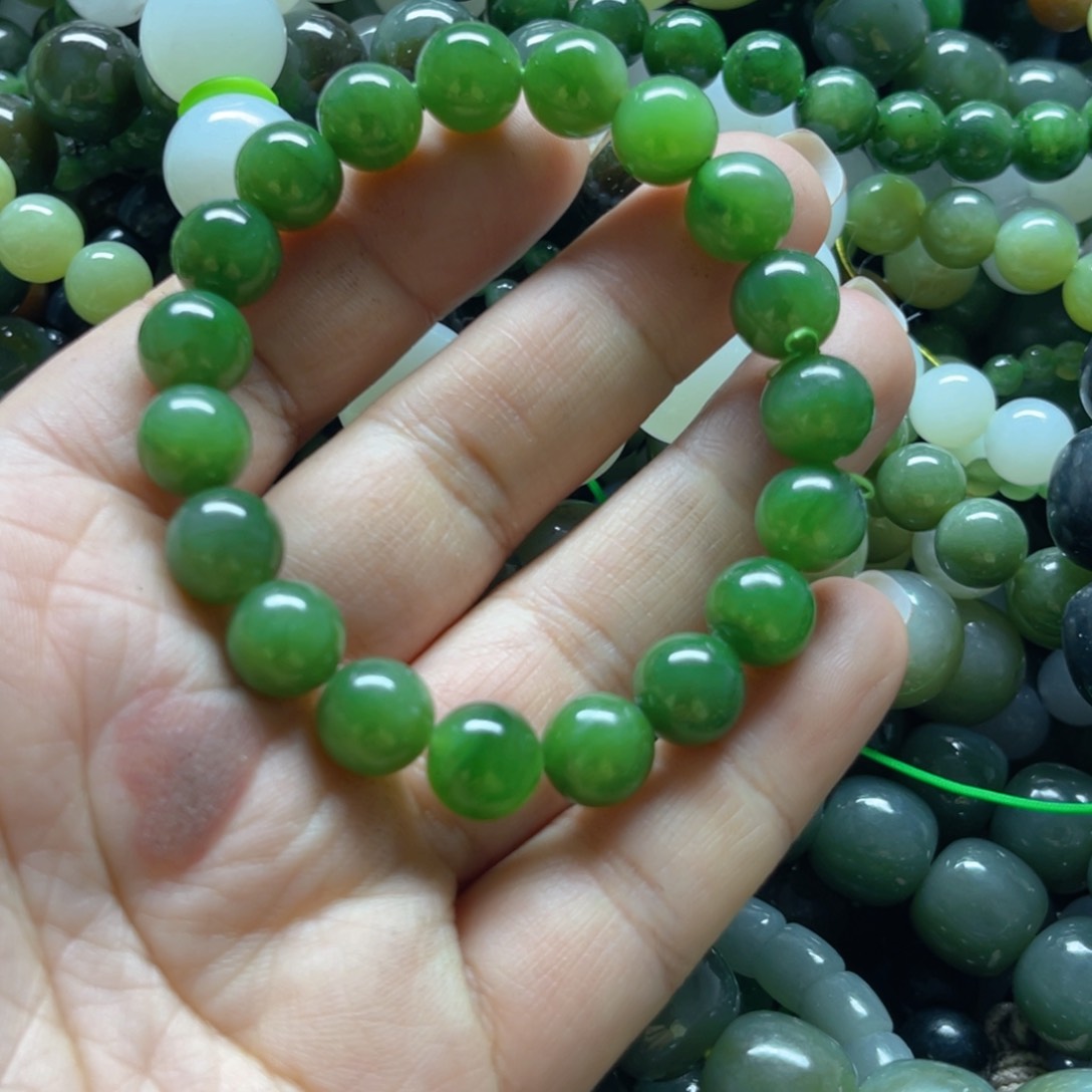 和田玉手链未镶嵌