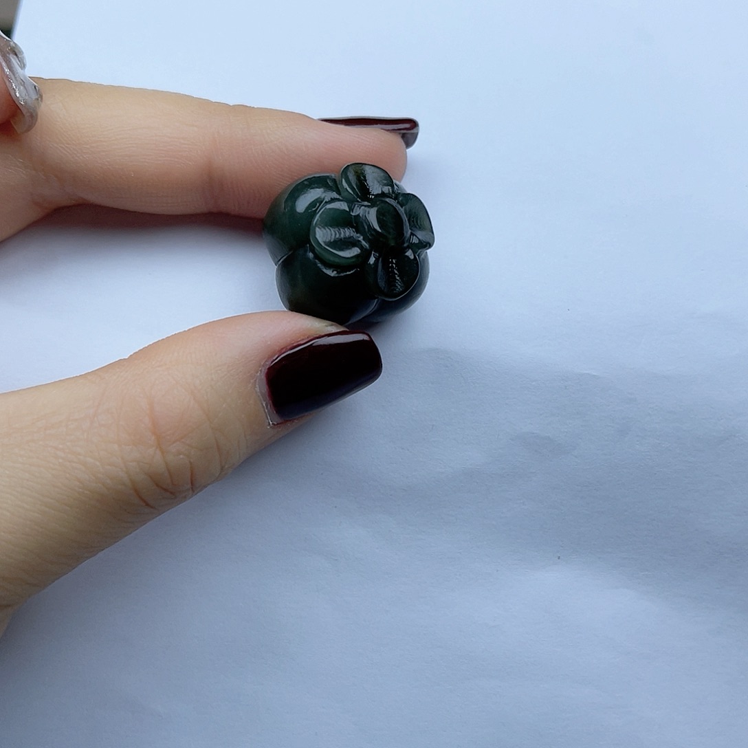 和田玉柿子k k未镶嵌