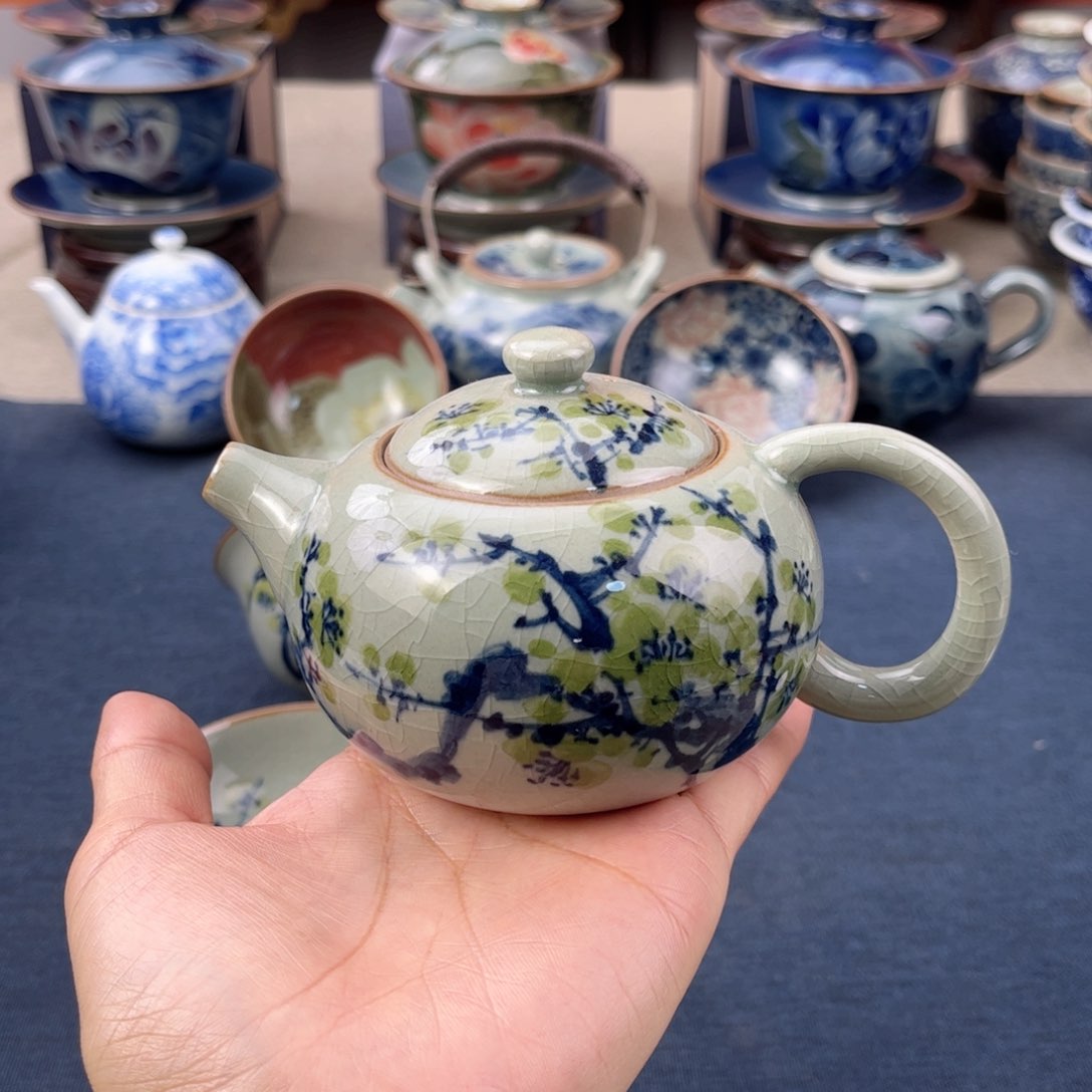 杯景德镇手绘手工茶具