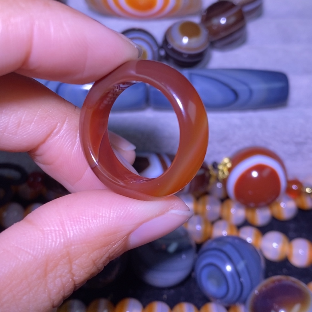 玛瑙/玉髓未镶嵌颈饰