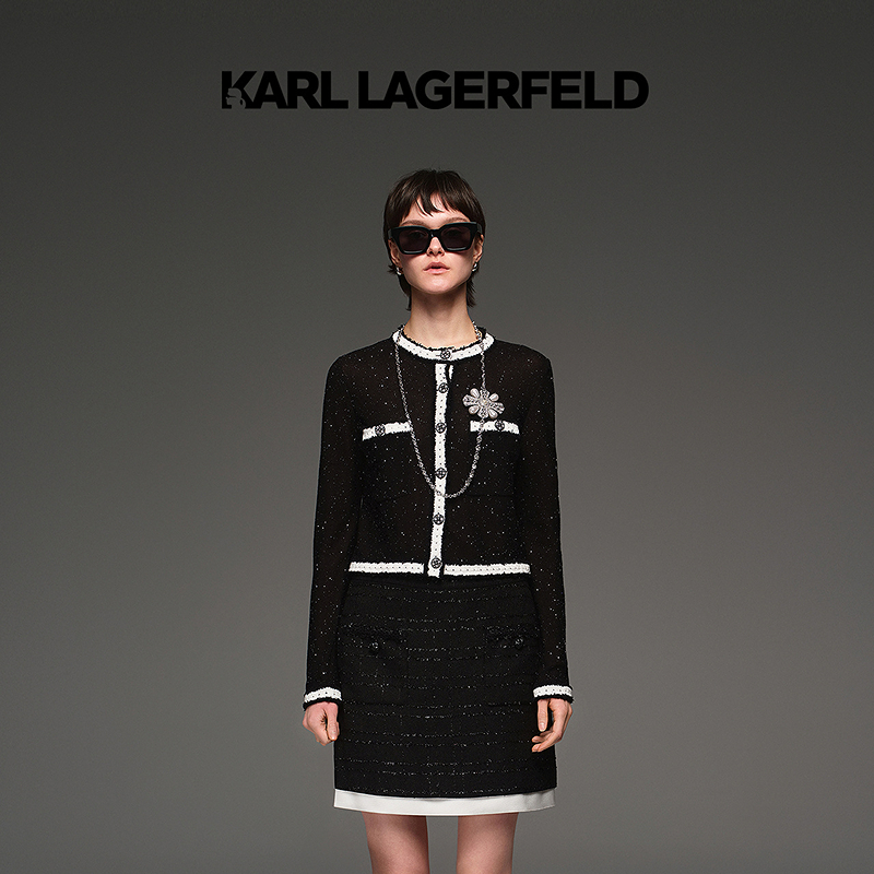 【阳光专属】KARLLAGERFELD夏季新款长袖开衫M22L2213